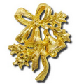 Christmas Bells Lapel Pin